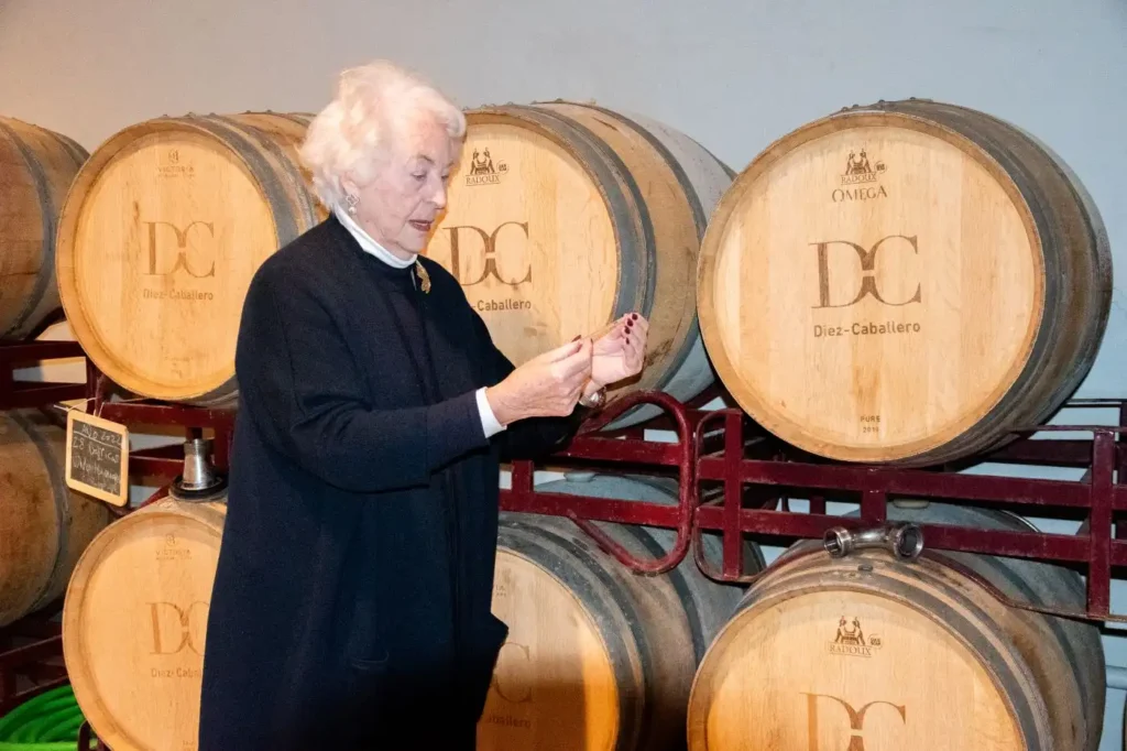 Victoria Cañas, de Bodegas Diez-Caballero. Fotos: Leire Díez